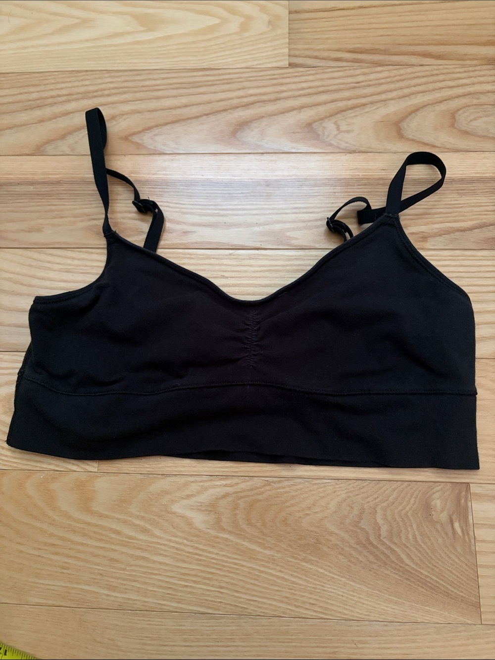 Aerie Black Bralette sz S built in bra